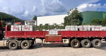 安顺 芝麻灰花岗岩地铺石出货日常