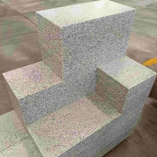 安顺 白麻花岗岩荔枝面地铺石