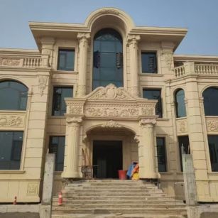 安顺 黄金麻花岗岩别墅外墙干挂