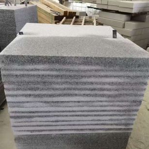 安顺 芝麻白5公分火烧地铺成品，900*400，规格可定制