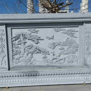 安顺 芝麻白大型照壁，屏风，影壁