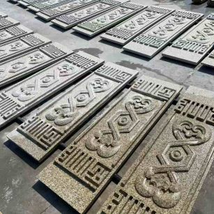 安顺 黄金麻花岗岩外墙雕刻板