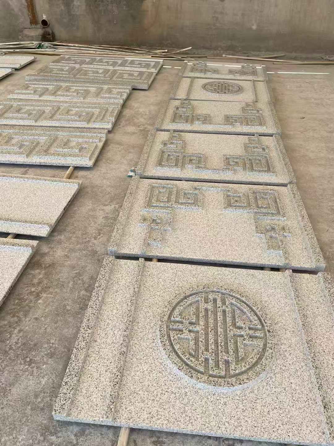 安顺 白麻花岗岩外墙立面雕刻板