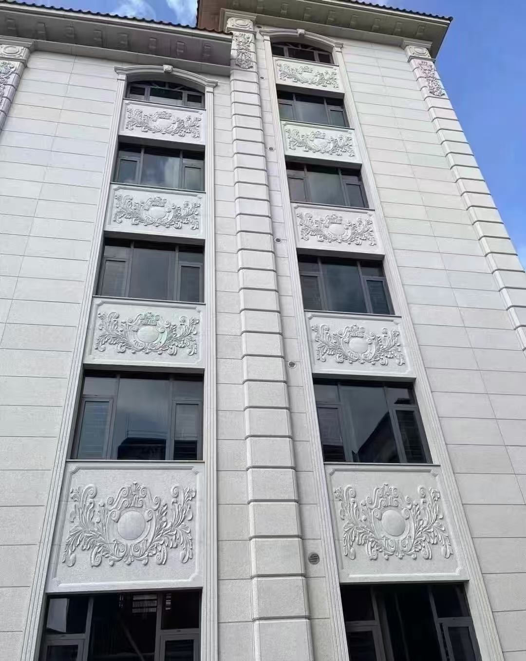 安顺 白麻荔枝面花岗岩别墅外墙干挂