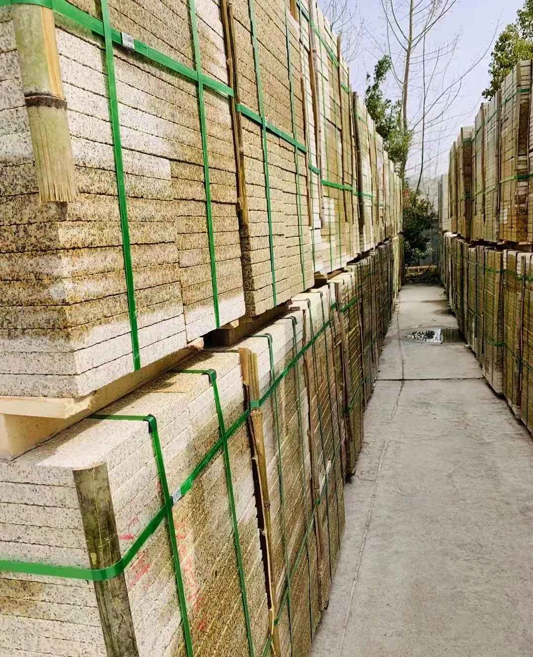 安顺 黄金麻花岗岩荔枝面地铺石