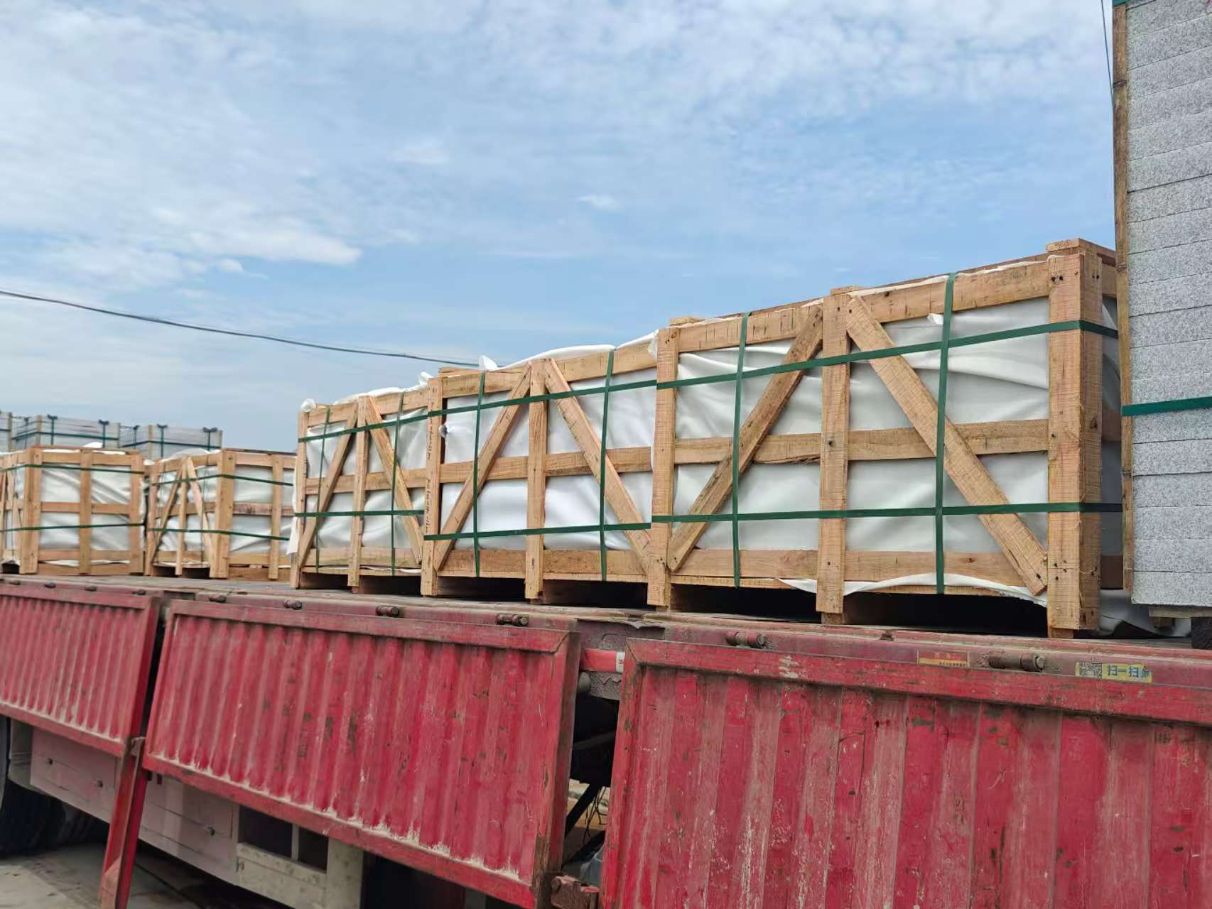 安顺 芝麻白花岗岩地铺石出口专车-泰国游