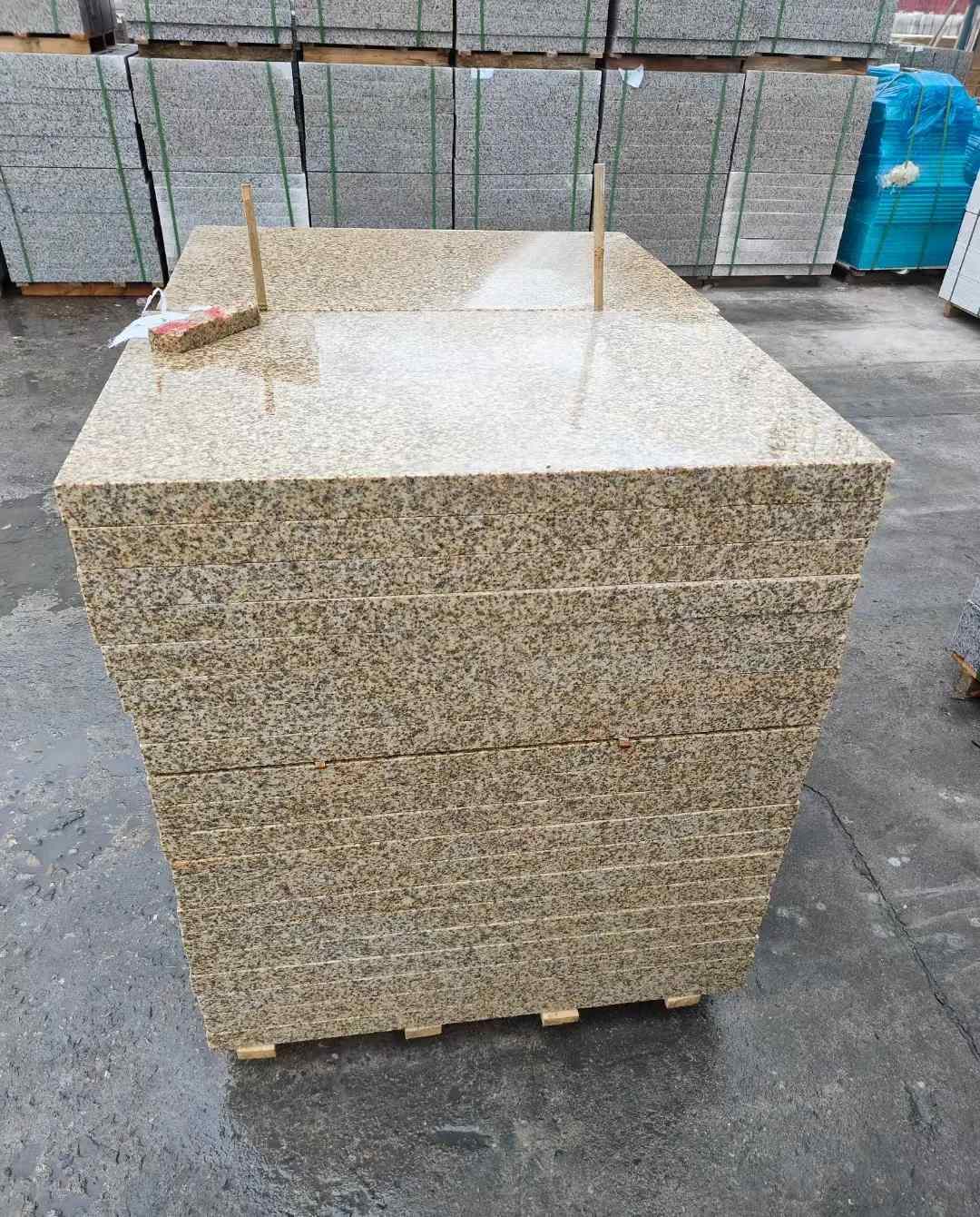 安顺 湖北黄金麻花岗岩石材荔枝面外墙石材