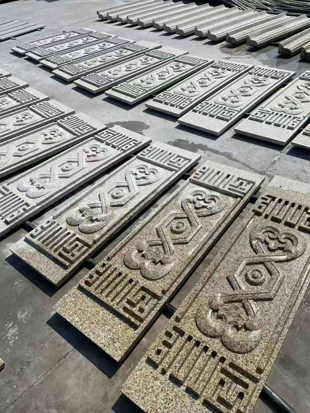 安顺 黄金麻花岗岩外墙雕刻板