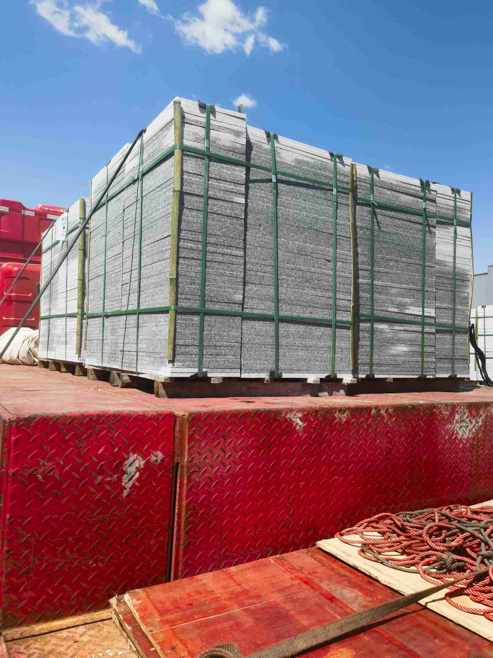 安顺 芝麻白火烧规格板地铺石300*600/600*600