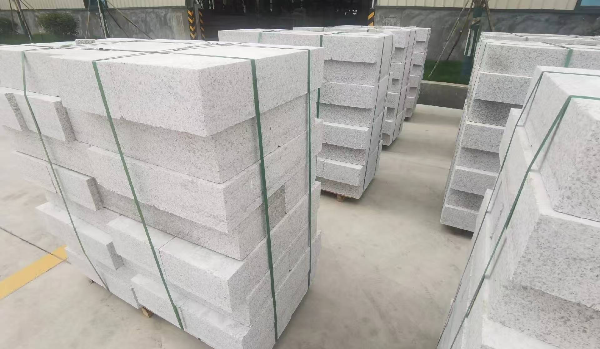 安顺 白麻花岗岩路沿石，立缘石，平缘石，路牙石，道牙石，马路牙子等